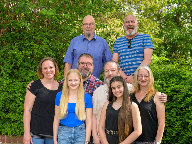 Mattisfamilie ( Ronja, Mattis, Lovis, Glatzen-Per)
